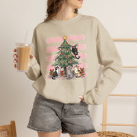 Load image into Gallery viewer, Christmas Cats &amp; Christmas Tree Sweatshirt – Funny Cat Lover Gift