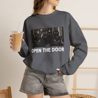 Load image into Gallery viewer, Cat Gang, Open The Door - Black Cats Sweatshirt