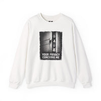Load image into Gallery viewer, Your Privacy Concerns Me - Funny Cat Sweatshirt