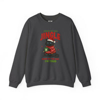 Load image into Gallery viewer, Jingle Some of the Way – Funny Christmas Cat Sweatshirt