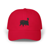 Load image into Gallery viewer, Black Cat, Embroidered Dad Hat