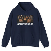 Load image into Gallery viewer, Open The Door- Orange Cat Gang Edition Hoodie