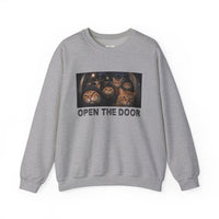 Load image into Gallery viewer, Open The Door – Orange Cat Gang Sweatshirt
