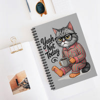 Load image into Gallery viewer, Yeah Not Today - Spiral Notebook
