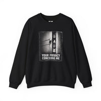 Load image into Gallery viewer, Your Privacy Concerns Me - Funny Cat Sweatshirt