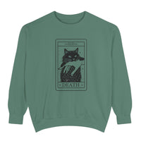 Load image into Gallery viewer, Death Tarot Cat, Sweatshirt