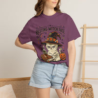 Load image into Gallery viewer, Resting Witch Face – Funny Halloween Cat T-Shirt