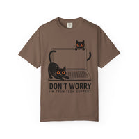 Load image into Gallery viewer, Don't Worry I'm From Tech Support Funny Cat T-Shirt