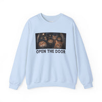 Load image into Gallery viewer, Open The Door – Orange Cat Gang Sweatshirt