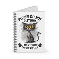 Load image into Gallery viewer, Please Do Not Disturb - Spiral Notebook

