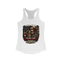 Load image into Gallery viewer, Cat Saluting Eagle - America 250  Racerback Tank