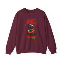 Load image into Gallery viewer, Jingle Some of the Way – Funny Christmas Cat Sweatshirt