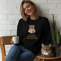 Load image into Gallery viewer, Tiny Lion. Massive Attitude - Maine Coon Cat
