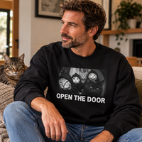 Load image into Gallery viewer, Open The Door Cat Gang Sweatshirt – Funny Cat Sweatshirt