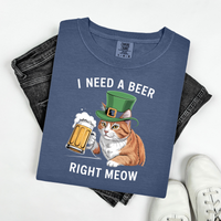 Load image into Gallery viewer, I Need a Beer Right Meow, St Patrick's Day