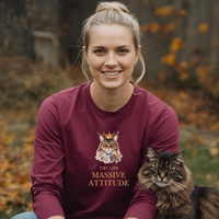 Load image into Gallery viewer, Tiny Lion. Massive Attitude - Maine Coon Cat
