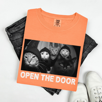 Load image into Gallery viewer, Cat Gang, T-Shirt - Open The Door Edition