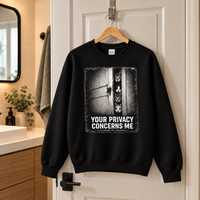 Load image into Gallery viewer, Your Privacy Concerns Me - Funny Cat Sweatshirt