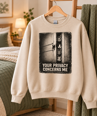 Load image into Gallery viewer, Your Privacy Concerns Me - Funny Cat Sweatshirt