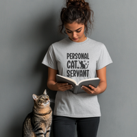 Load image into Gallery viewer, Personal Cat Servant -  Unisex T-Shirt,

