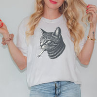 Load image into Gallery viewer, Smoking Cat