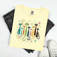 Load image into Gallery viewer, Vintage Cats 50s/60s Style, T-Shirt