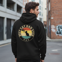 Load image into Gallery viewer, Fist Bump. Best Cat Dad Ever! - Hoodie &amp; T-Shirt