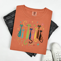 Load image into Gallery viewer, Vintage Cats 50s/60s Style, T-Shirt